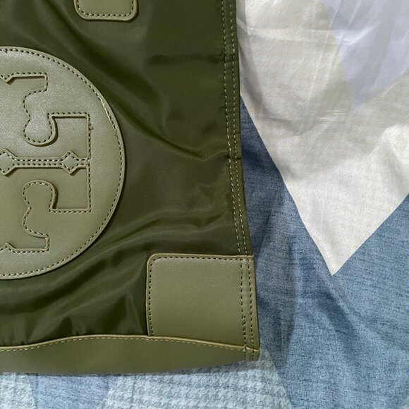 Tory Burch Dark Green Nylon Women's Handbag - Picture 3 of 12